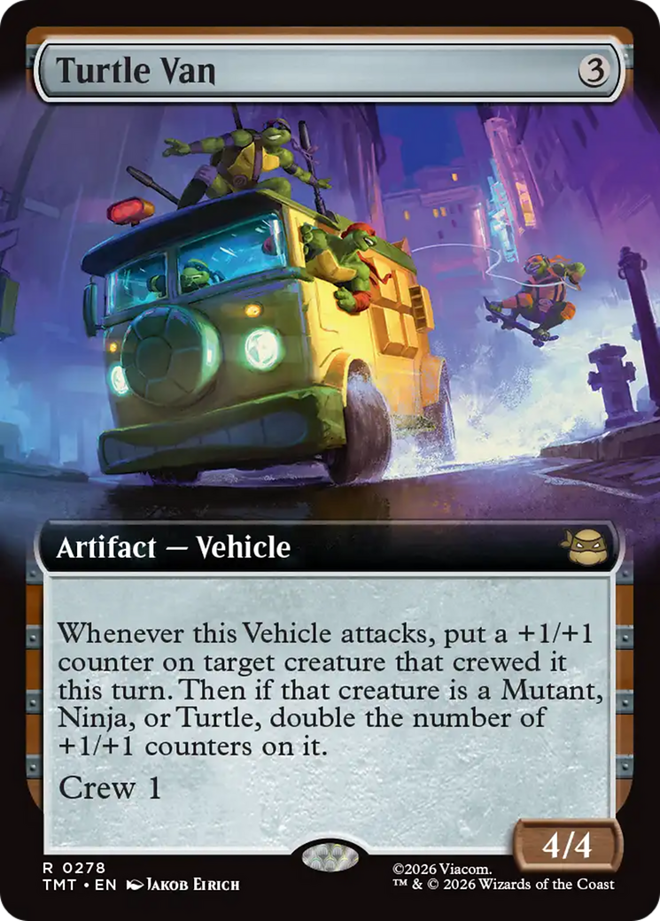Turtle Van (Extended Art) [Teenage Mutant Ninja Turtles] | Gear Gaming Bentonville