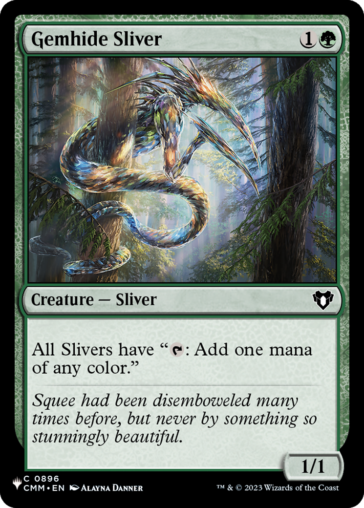 Gemhide Sliver (CMM) [The List] | Gear Gaming Bentonville