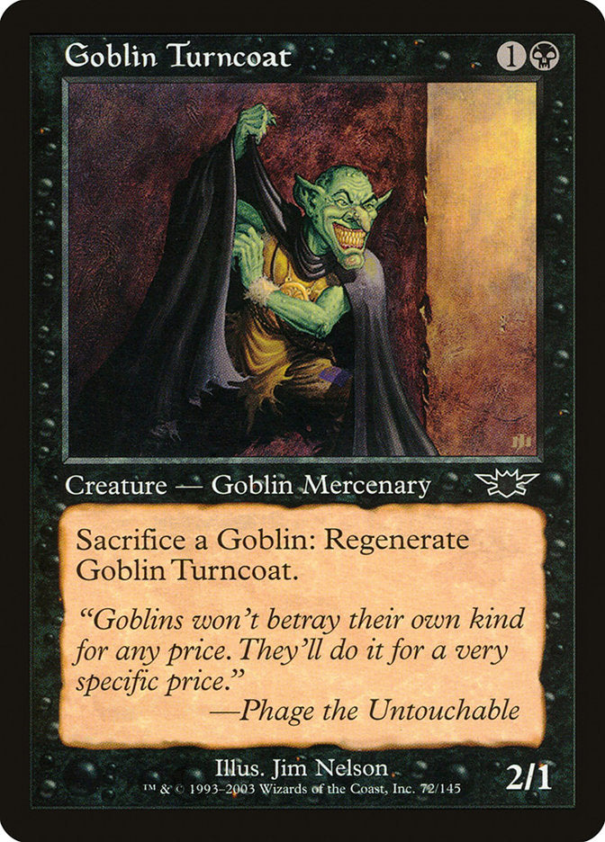 Goblin Turncoat [Legions] | Gear Gaming Bentonville
