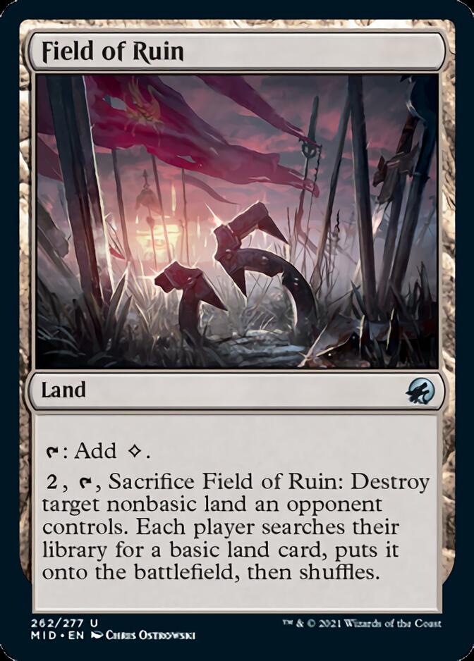Field of Ruin [Innistrad: Midnight Hunt] | Gear Gaming Bentonville