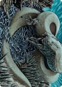 Koma, Cosmos Serpent 2 Art Card [Kaldheim Art Series] | Gear Gaming Bentonville