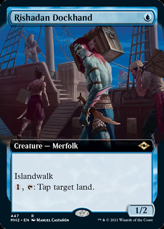 Rishadan Dockhand (Extended Art) [Modern Horizons 2] | Gear Gaming Bentonville