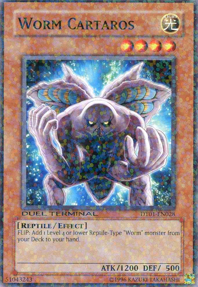 Worm Cartaros [DT01-EN028] Parallel Rare | Gear Gaming Bentonville