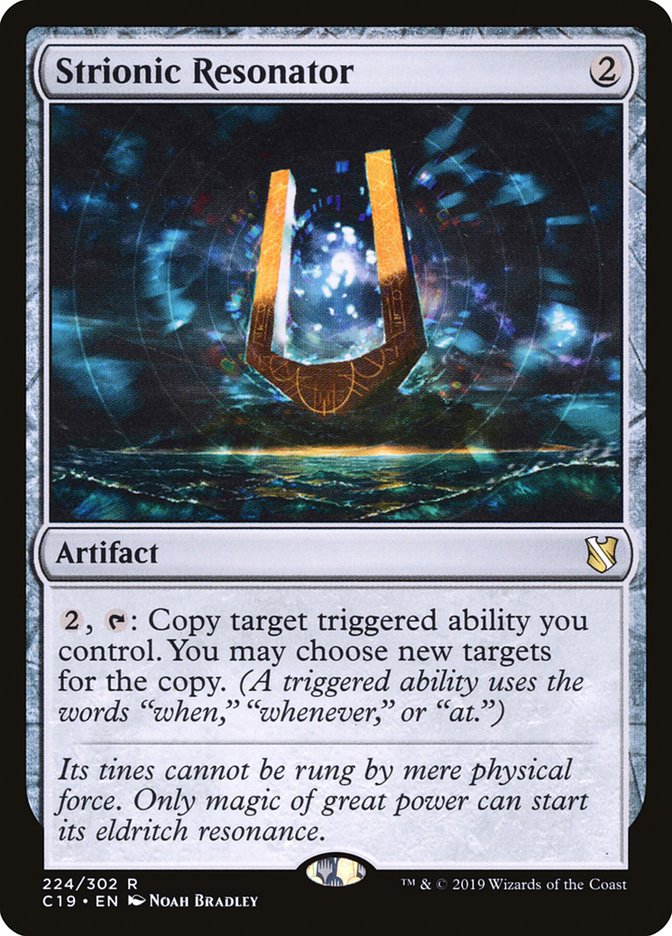 Strionic Resonator [Commander 2019] | Gear Gaming Bentonville
