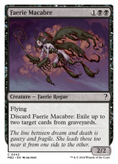 Faerie Macabre (White Border) [Mystery Booster 2] | Gear Gaming Bentonville