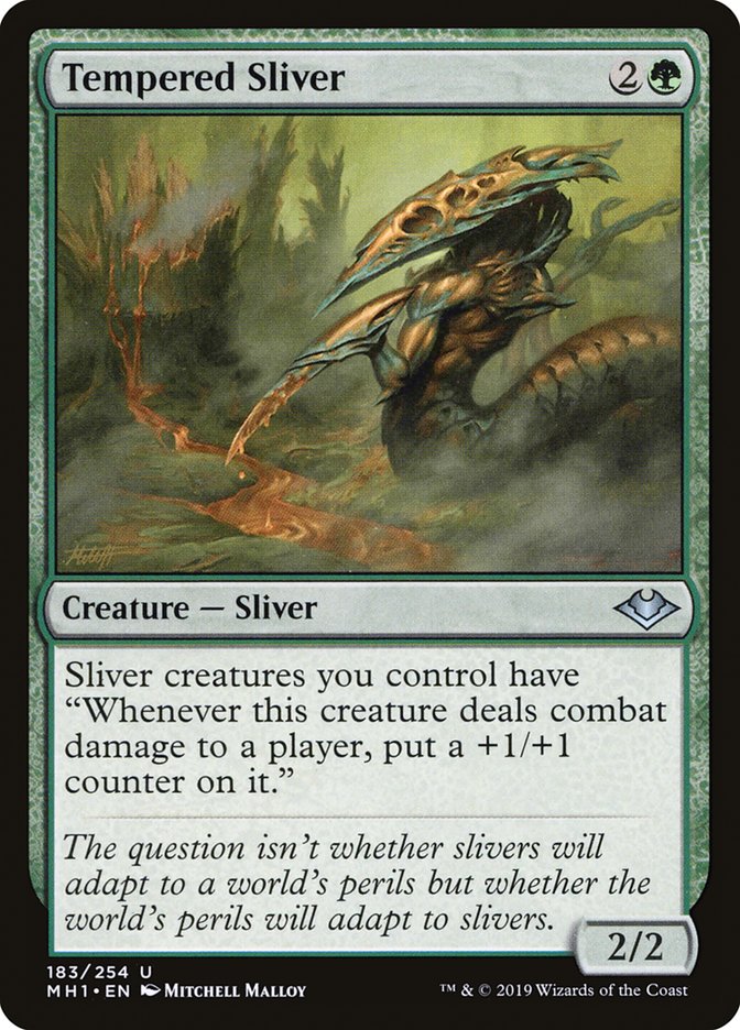 Tempered Sliver [Modern Horizons] | Gear Gaming Bentonville