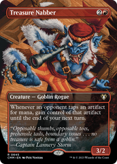 Treasure Nabber (Borderless Alternate Art) [Commander Masters] | Gear Gaming Bentonville