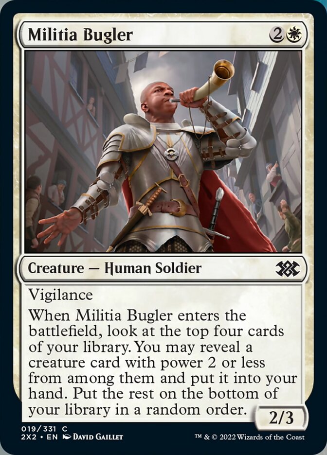 Militia Bugler [Double Masters 2022] | Gear Gaming Bentonville