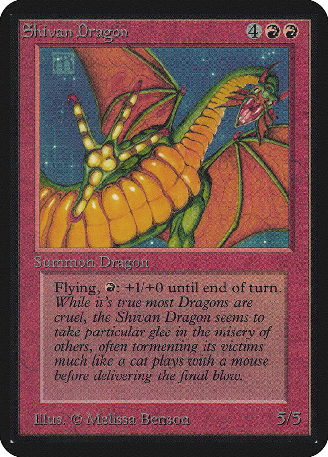 Shivan Dragon [Alpha Edition] | Gear Gaming Bentonville
