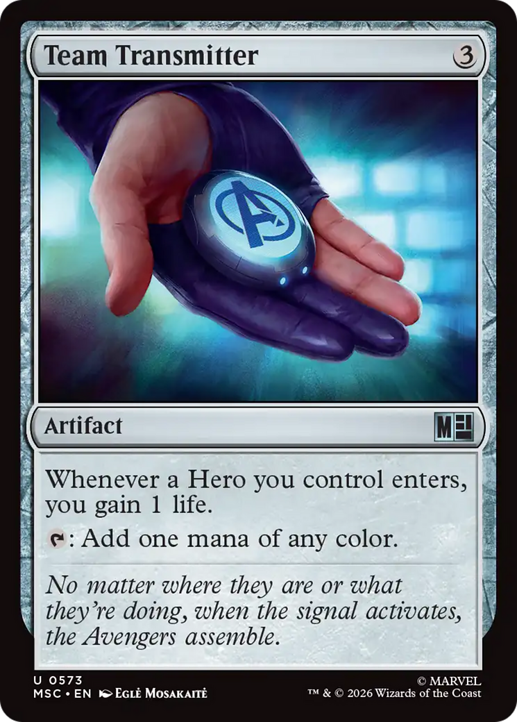 Team Transmitter [Marvel Super Heroes Commander] | Gear Gaming Bentonville