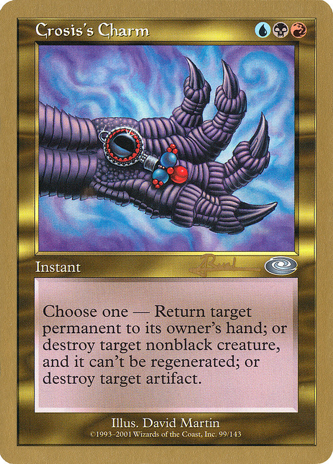 Crosis's Charm (Antoine Ruel) [World Championship Decks 2001] | Gear Gaming Bentonville