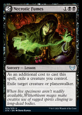 Necrotic Fumes [Strixhaven: School of Mages] | Gear Gaming Bentonville