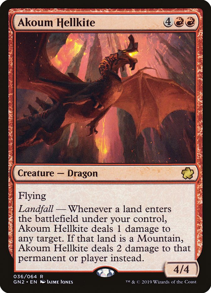 Akoum Hellkite [Game Night 2019] | Gear Gaming Bentonville