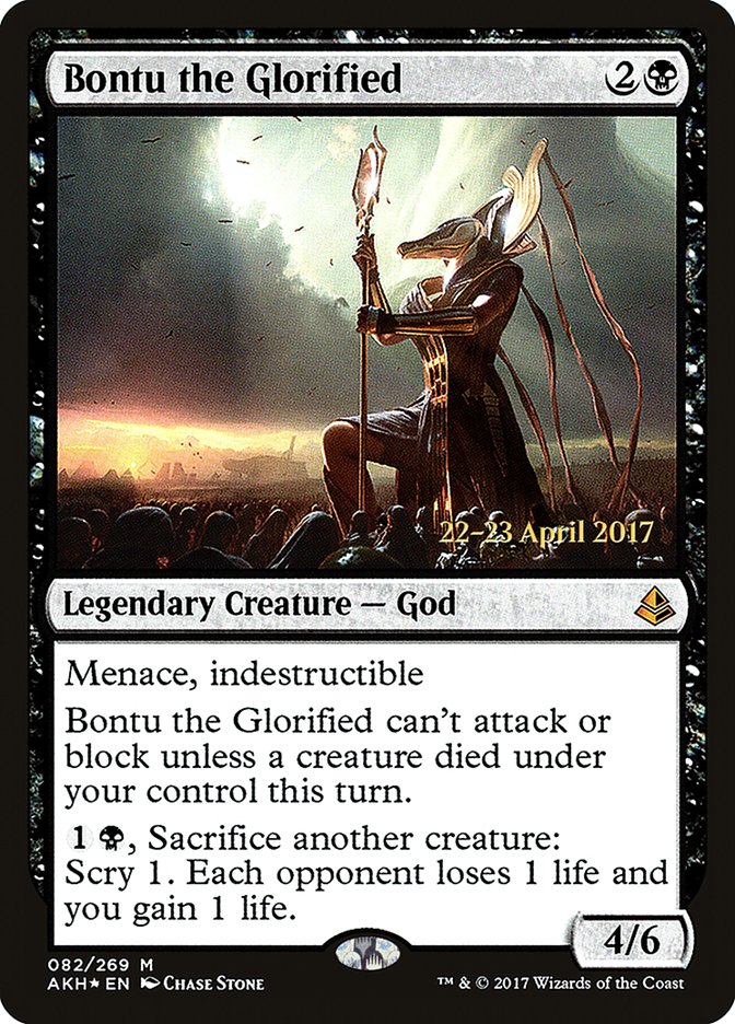 Bontu the Glorified [Amonkhet Prerelease Promos] | Gear Gaming Bentonville