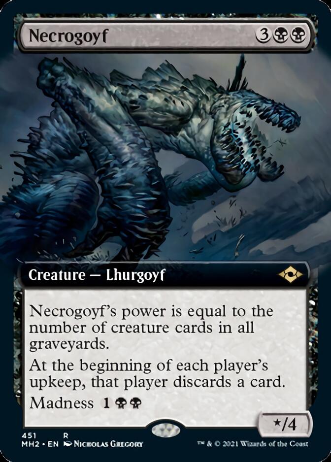 Necrogoyf (Extended Art) [Modern Horizons 2] | Gear Gaming Bentonville