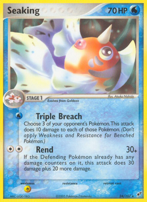 Seaking (24/107) [EX: Deoxys] | Gear Gaming Bentonville