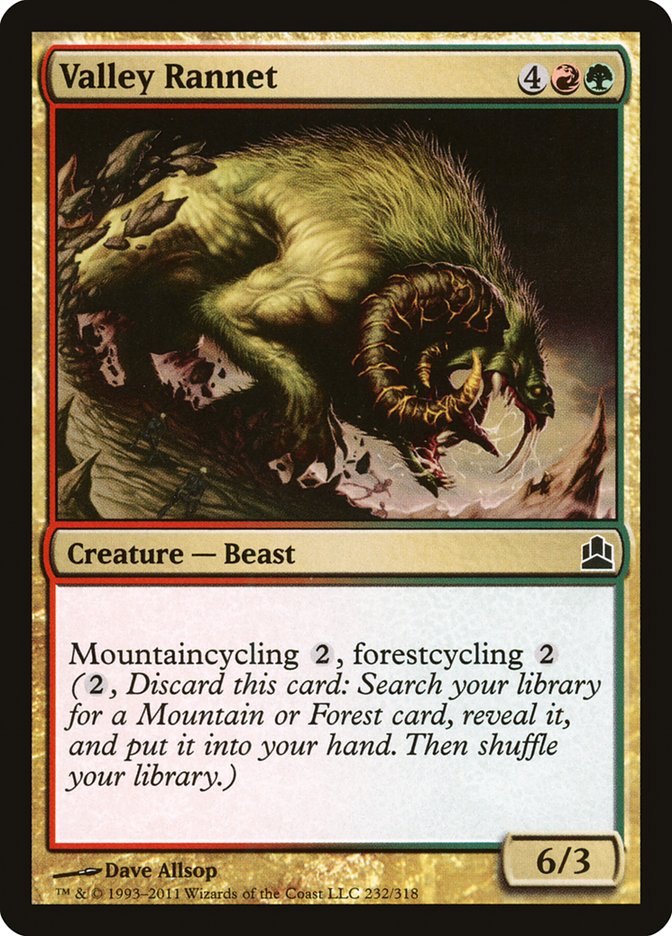 Valley Rannet [Commander 2011] | Gear Gaming Bentonville