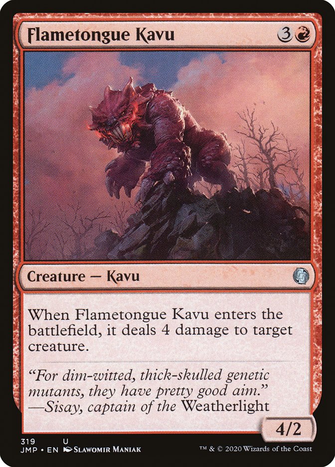 Flametongue Kavu [Jumpstart] | Gear Gaming Bentonville