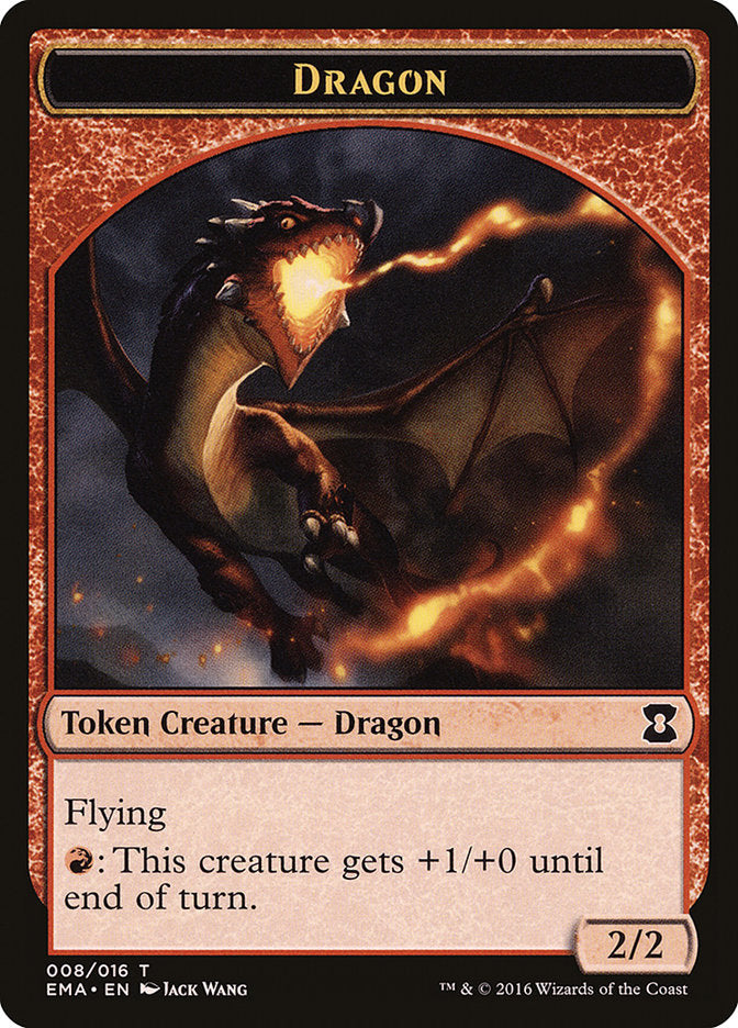 Dragon Token [Eternal Masters Tokens] | Gear Gaming Bentonville