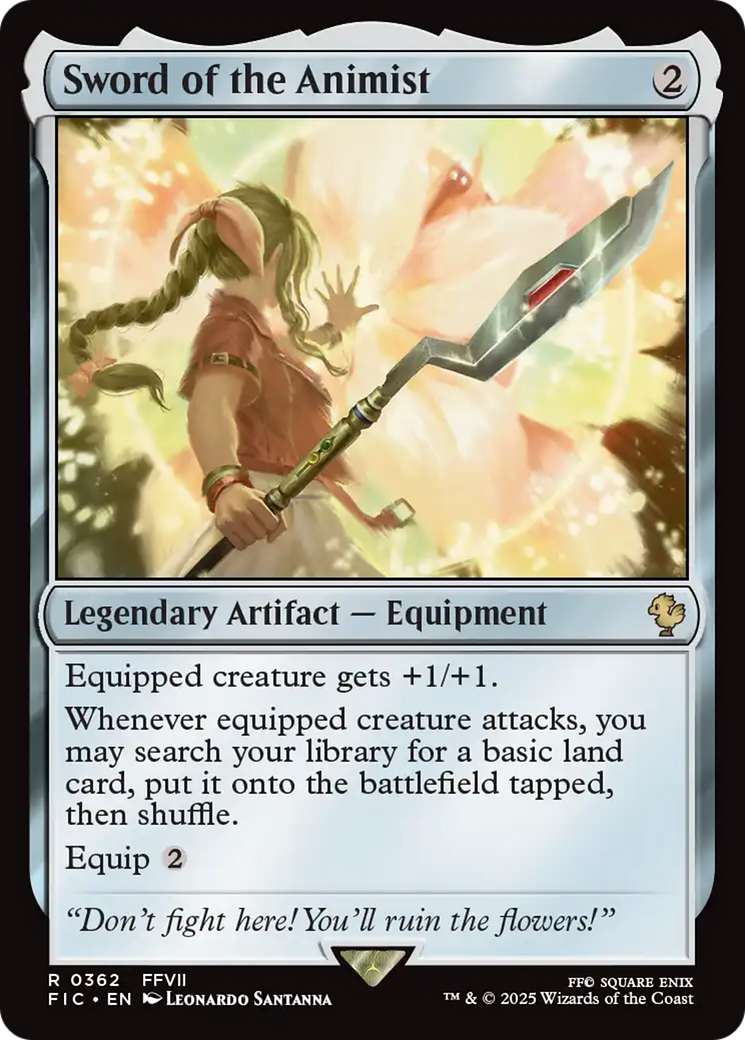 Sword of the Animist [FINAL FANTASY Commander] | Gear Gaming Bentonville