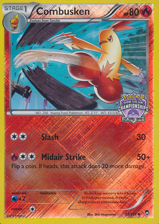 Combusken (13/111) (Championship Promo) [XY: Furious Fists] | Gear Gaming Bentonville