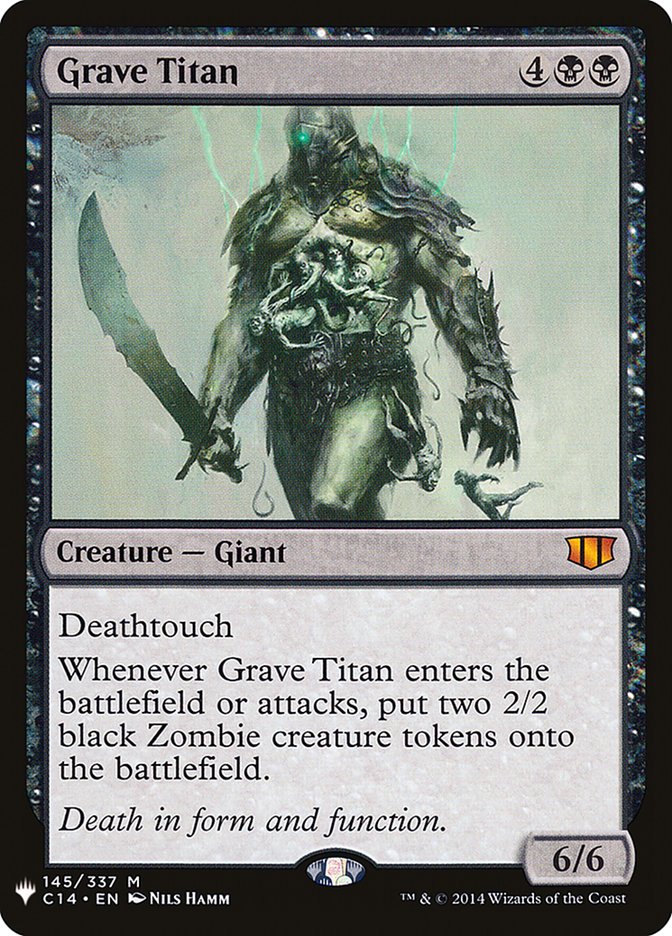 Grave Titan [Mystery Booster] | Gear Gaming Bentonville