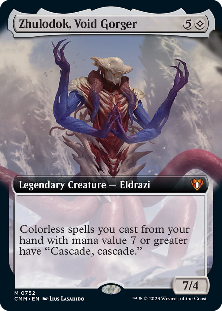 Zhulodok, Void Gorger (Extended Art) [Commander Masters] | Gear Gaming Bentonville