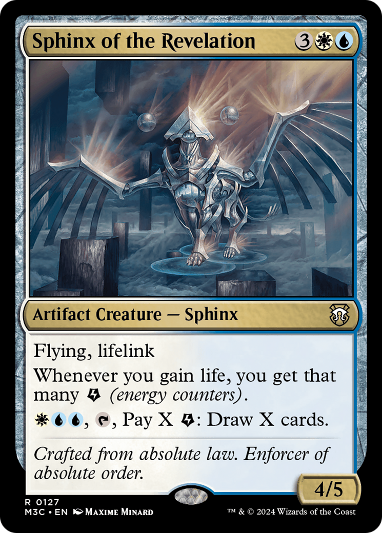 Sphinx of the Revelation (Ripple Foil) [Modern Horizons 3 Commander] | Gear Gaming Bentonville