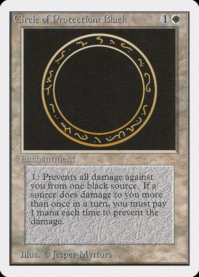 Circle of Protection: Black [Unlimited Edition] | Gear Gaming Bentonville