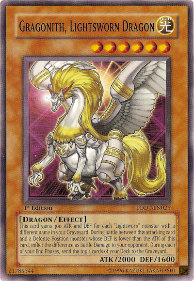 Gragonith, Lightsworn Dragon [LODT-EN025] Common | Gear Gaming Bentonville