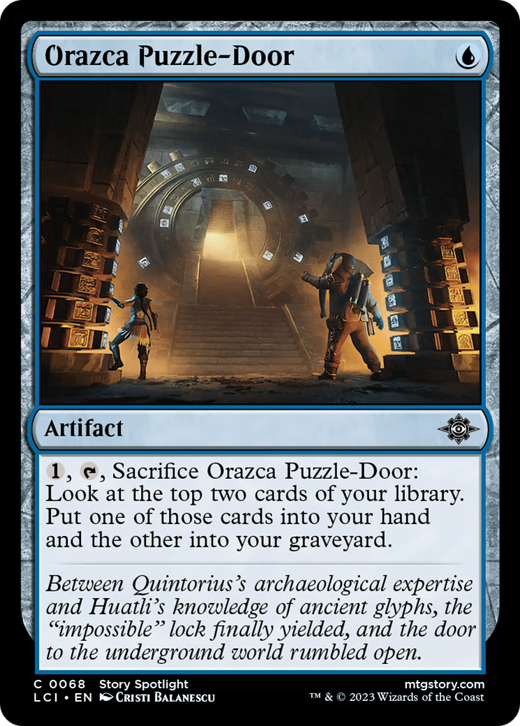 Orazca Puzzle-Door [The Lost Caverns of Ixalan] | Gear Gaming Bentonville