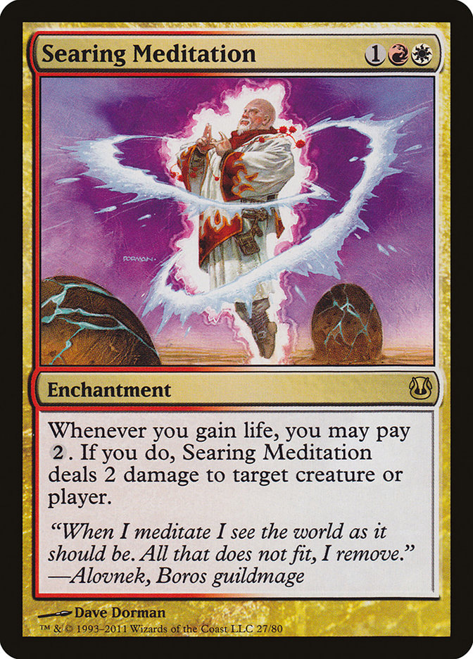Searing Meditation [Duel Decks: Ajani vs. Nicol Bolas] | Gear Gaming Bentonville