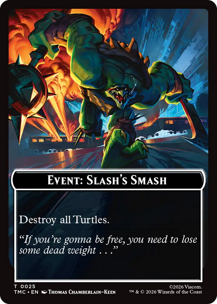 Event: Slash's Smash [Teenage Mutant Ninja Turtles Commander Tokens] | Gear Gaming Bentonville