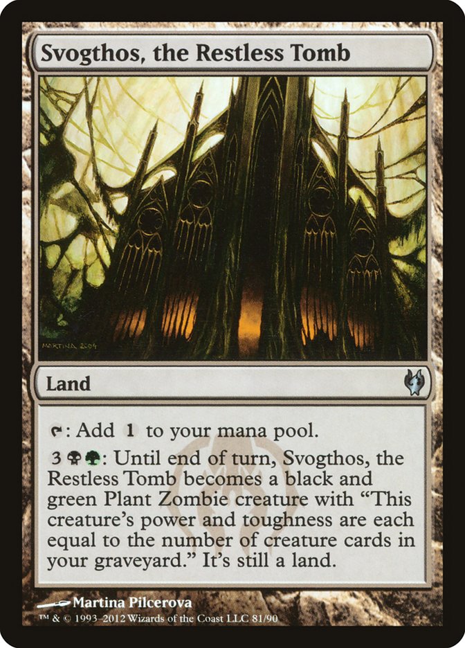 Svogthos, the Restless Tomb [Duel Decks: Izzet vs. Golgari] | Gear Gaming Bentonville