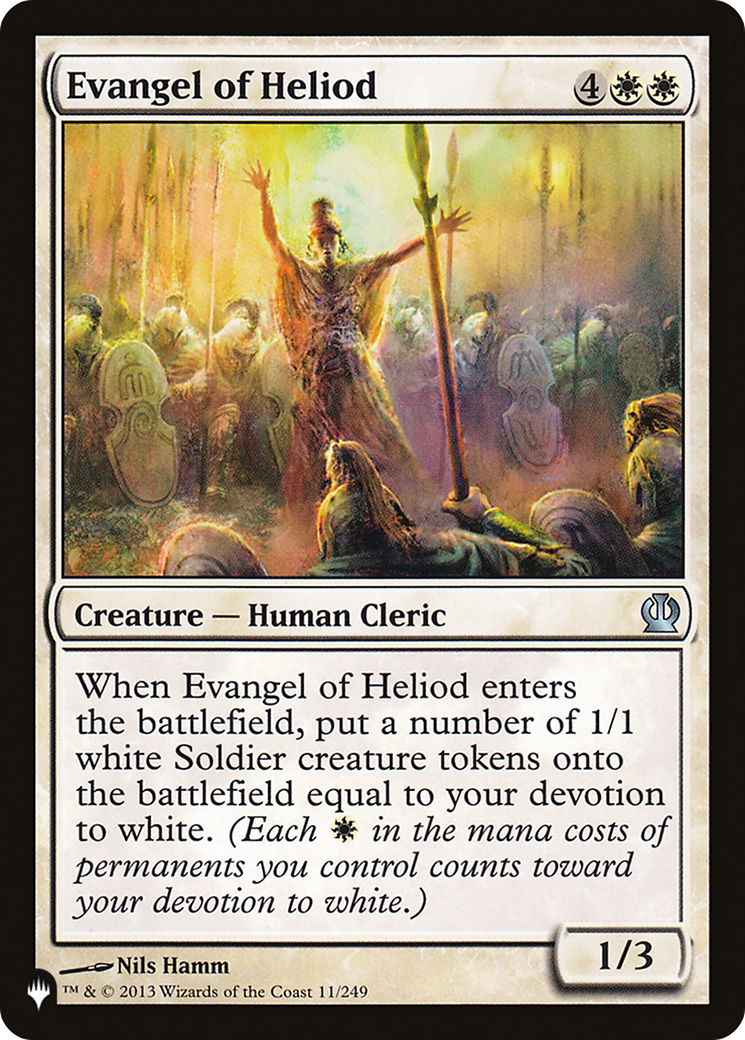 Evangel of Heliod [The List Reprints] | Gear Gaming Bentonville