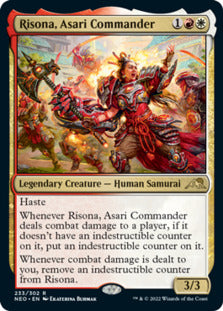 Risona, Asari Commander [Kamigawa: Neon Dynasty] | Gear Gaming Bentonville