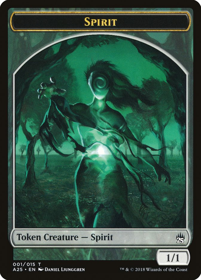 Spirit Token (001/015) [Masters 25 Tokens] | Gear Gaming Bentonville