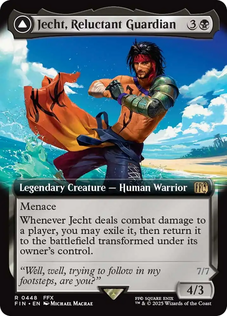 Jecht, Reluctant Guardian // Braska's Final Aeon (Extended Art) [FINAL FANTASY] | Gear Gaming Bentonville