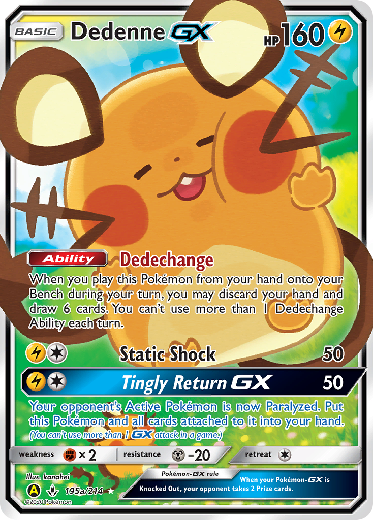 Dedenne GX (195a/214) [Alternate Art Promos] | Gear Gaming Bentonville