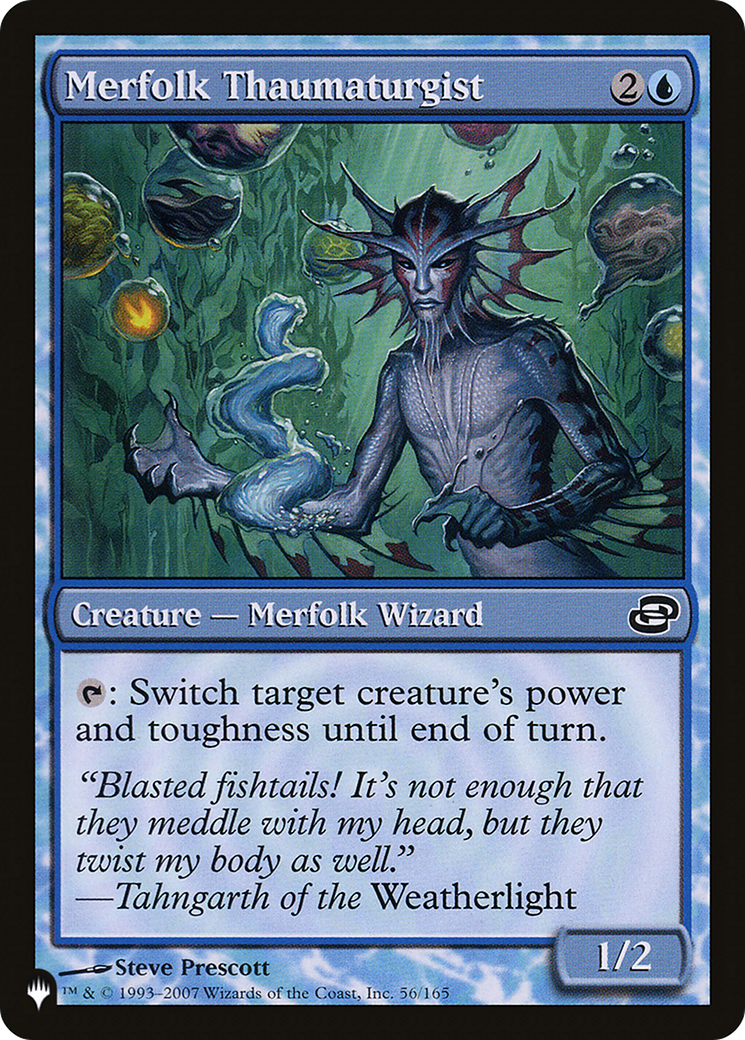 Merfolk Thaumaturgist [The List Reprints] | Gear Gaming Bentonville