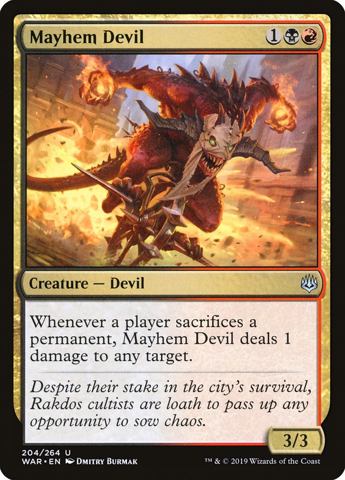 Mayhem Devil [War of the Spark] | Gear Gaming Bentonville