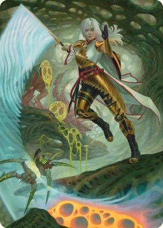 The Eternal Wanderer Art Card [Phyrexia: All Will Be One Art Series] | Gear Gaming Bentonville