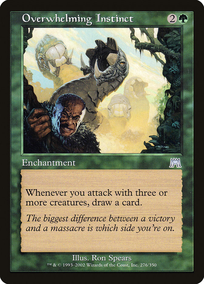 Overwhelming Instinct [Onslaught] | Gear Gaming Bentonville