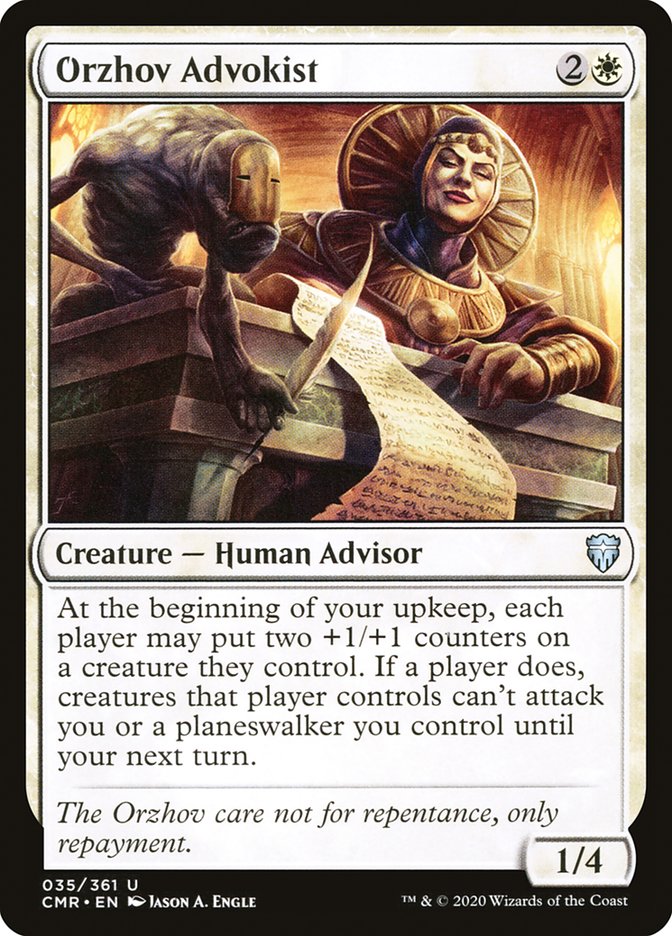 Orzhov Advokist [Commander Legends] | Gear Gaming Bentonville
