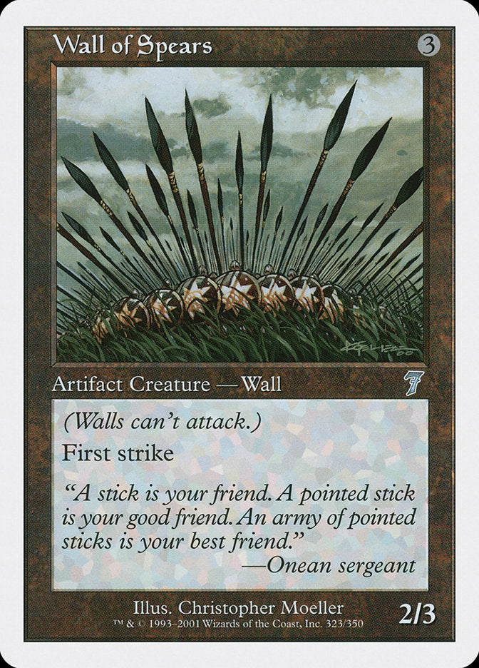 Wall of Spears [Seventh Edition] | Gear Gaming Bentonville