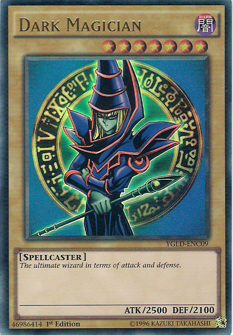 Dark Magician [YGLD-ENC09] Ultra Rare | Gear Gaming Bentonville