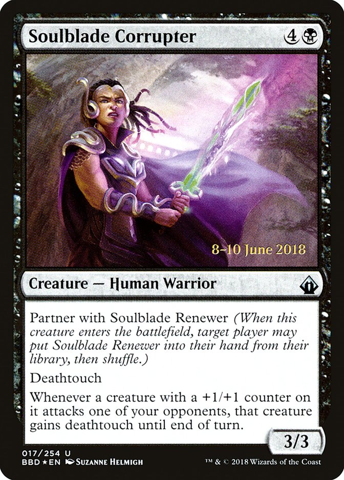Soulblade Corrupter [Battlebond Prerelease Promos] | Gear Gaming Bentonville