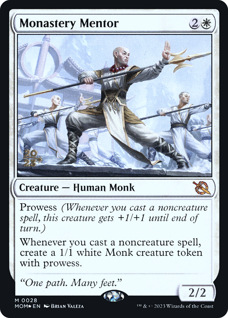 Monastery Mentor [March of the Machine Prerelease Promos] | Gear Gaming Bentonville