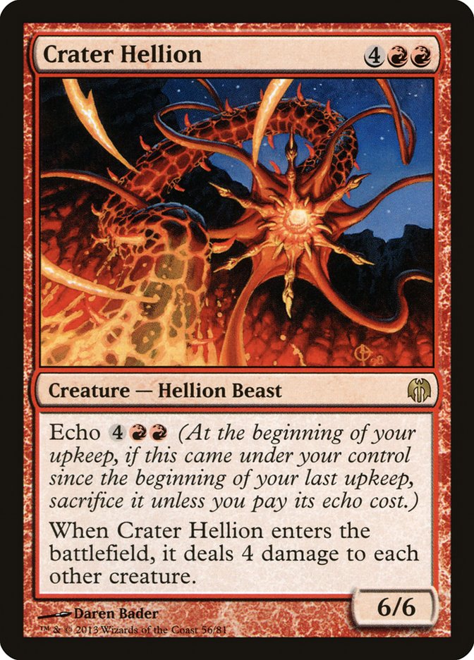 Crater Hellion [Duel Decks: Heroes vs. Monsters] | Gear Gaming Bentonville