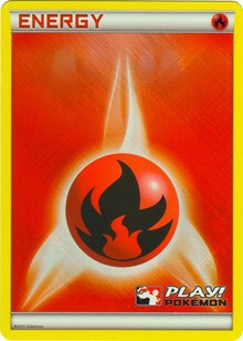 Fire Energy (2011 Play Pokemon Promo) [League & Championship Cards] | Gear Gaming Bentonville